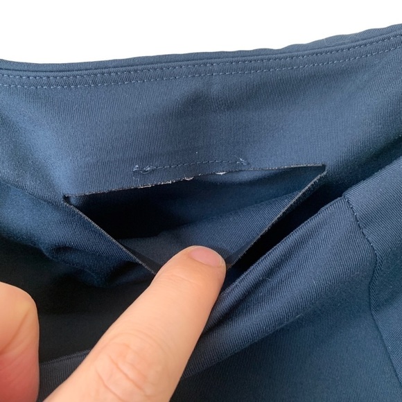 Girlfriend collective Midnight Blue Compressive High-Rise Crop Legging Medium - Picture 10 of 10